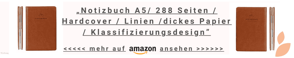 Notizbuch-braun-Business Pomodoro Technik