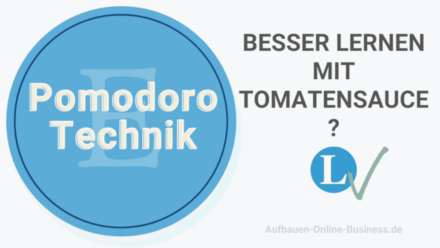 Pomodoro Technik besser lernen mit Tomatensauce